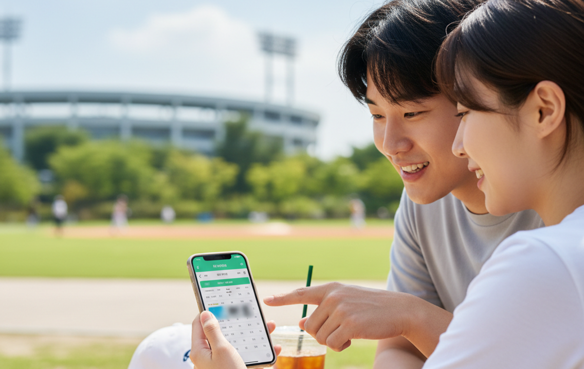 프로야구 일정 확인하기 본문 안내 이미지