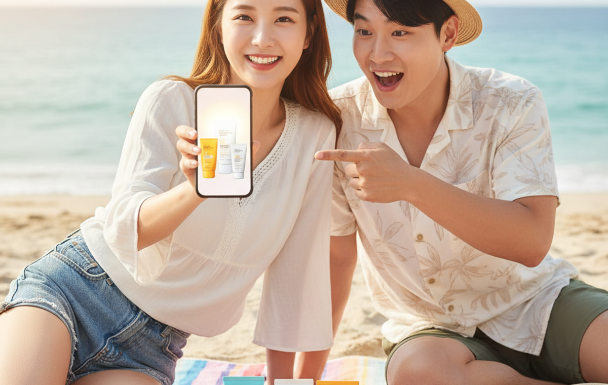 선크림 할인 확인하기 본문 안내 이미지