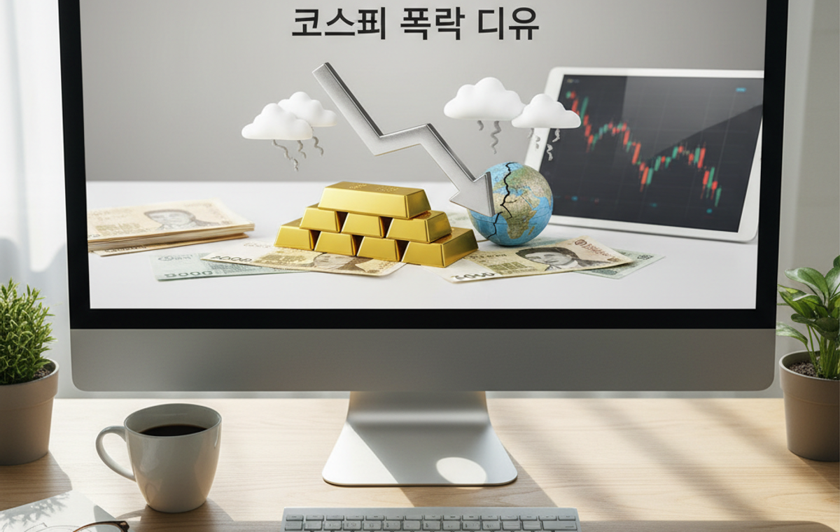 코스피 폭락 이유 본문 이미지